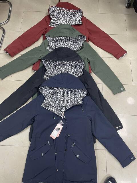  Kurtka Jesienna damskie 1480 1 kolor S-2XL