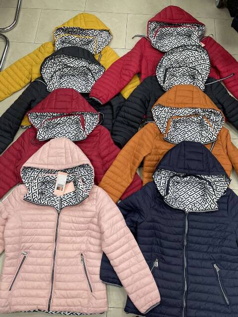  Kurtka Jesienna damskie 1482 1 kolor S-2XL 1