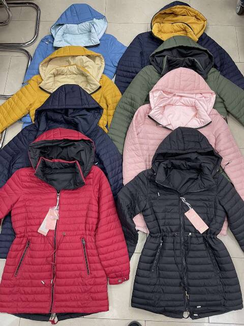  Kurtka Jesienna damskie 1486 1 kolor S-2XL 1