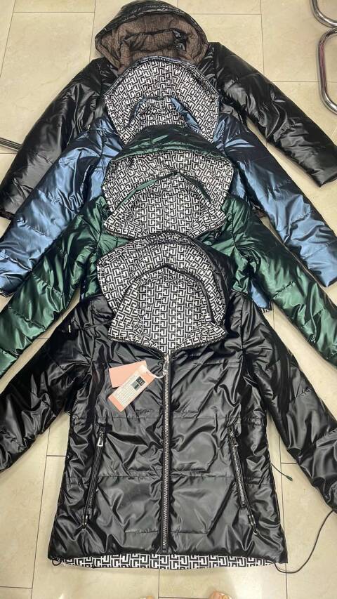  Kurtka Jesienna damskie 1489 1 kolor S-2XL 1