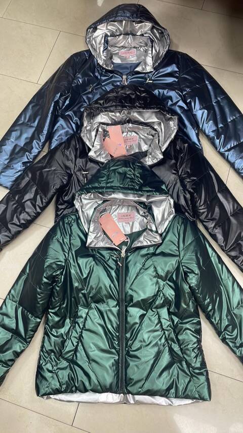  Kurtka Jesienna damskie 1491 1 kolor 3XL-7XL 1