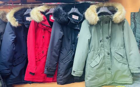 Kurtka zimowa damskie 1499 1 kolor S-2XL 1