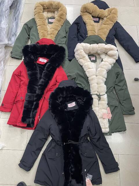 Kurtka zimowa damskie 1500 1 kolor S-2XL
