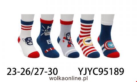 Skarpety chłopięcy 95189 Mix kolor 23-30