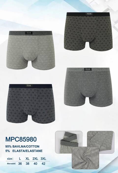 Bokserki męskie 85980 Mix kolor L-3XL 1