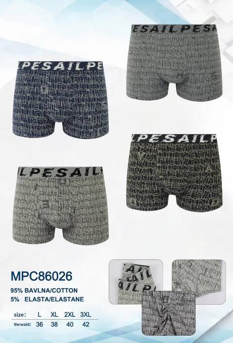 Bokserki męskie 86026 Mix kolor L-3XL 1