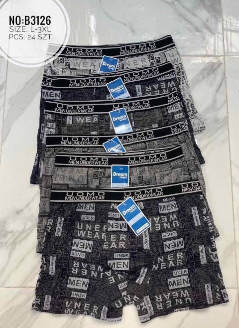 Bokserki męskie B3126 Mix kolor L-3XL