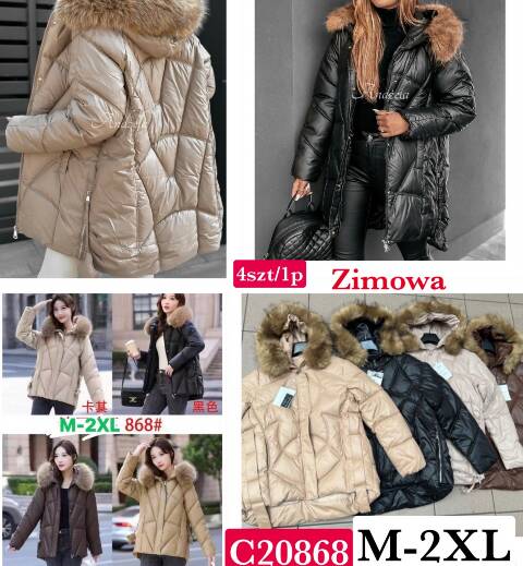 Kurtka damskie zimowa C20868 1 kolor M-2XL 1