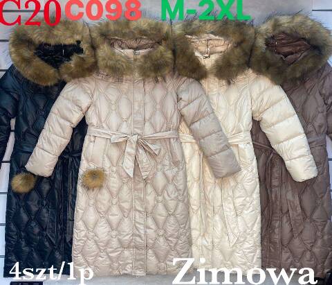 Płaszcze damskie C098 1 kolor M-2XL 1