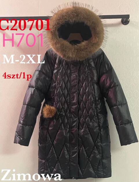 Kurtka damskie zimowa H701 1 kolor M-2XL 1