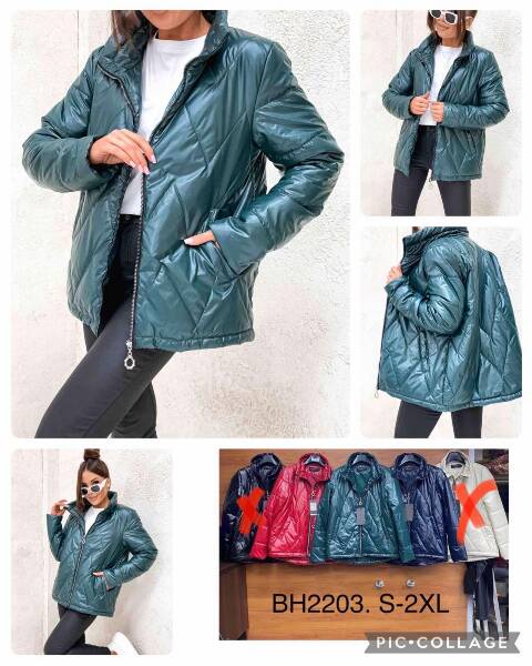 Kurtka damskie zimowa BH2203 1 kolor S-2XL 1