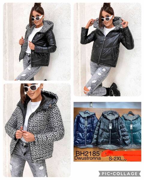 Kurtka damska zimowa BH2185 1 kolor S-2XL 1