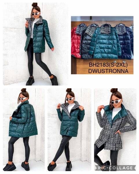 Kurtka damska zimowa BH2183 1 kolor S-2XL 1