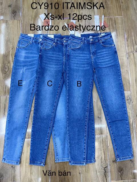 Jeansy damskie CY910 1 kolor XS-XL 1