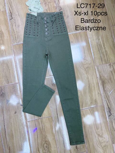 Jeansy damskie LC717-29 1 kolor XS-XL 1