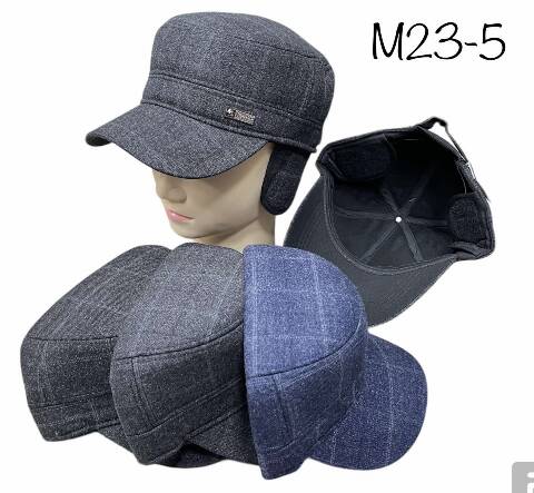 Czapka zimowa męskie M23-5 Mix kolor Standard 1