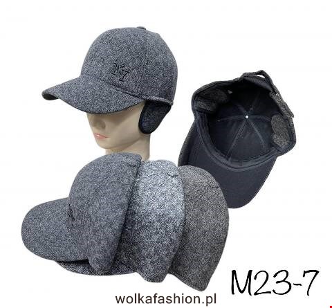 Czapka zimowa męskie M23-7 Mix kolor Standard