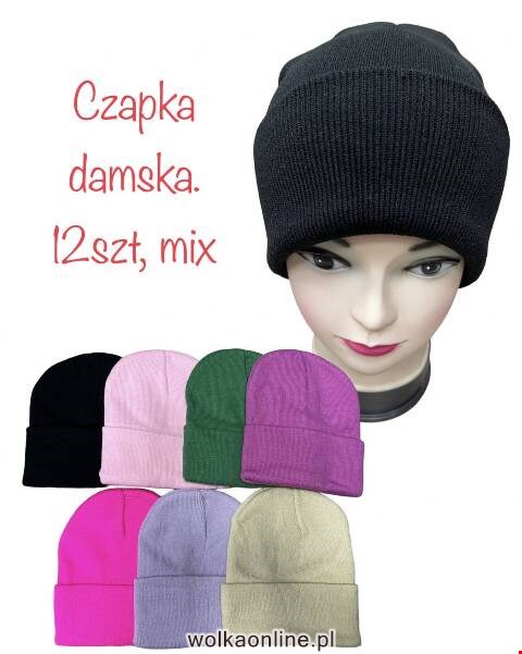 Czapka damskie zimowa 2281 Mix kolor Standard