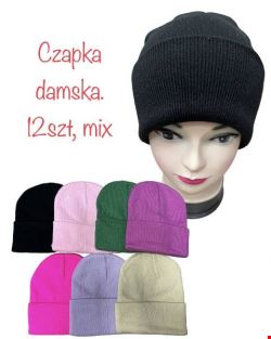 Czapka damskie zimowa 2281 Mix kolor Standard
