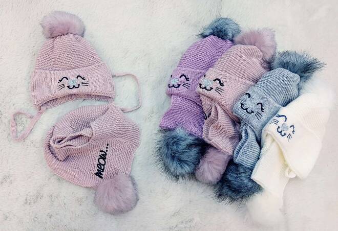 Komplet dziewczęcy 2334 MIX KOLOR  Standard