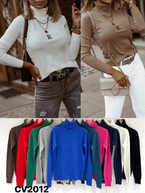 Sweter damskie CV2012 1 kolor S-XL