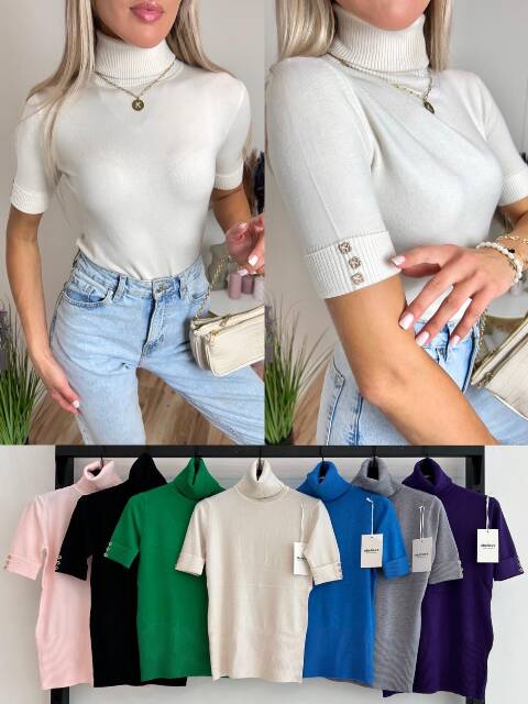 Sweter damskie 2395 Mix kolor S/M-L/XL 1