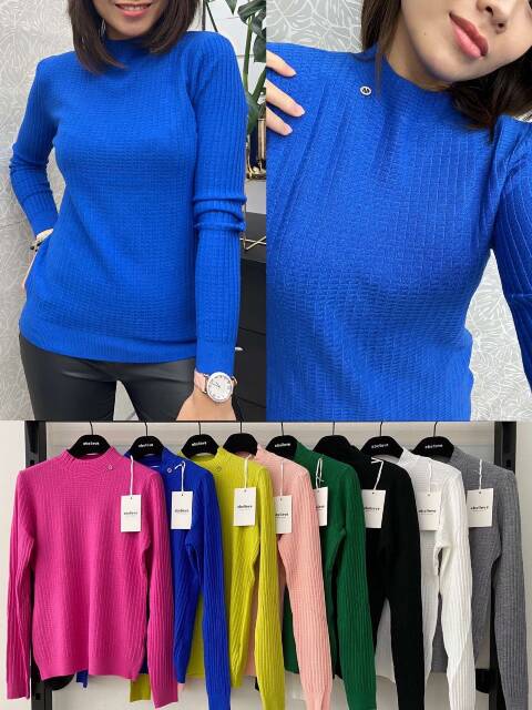 Sweter damskie 2402 Mix kolor S/M-L/XL 1