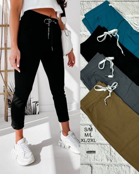 Spodnie damskie 2405 Mix kolor S-2XL