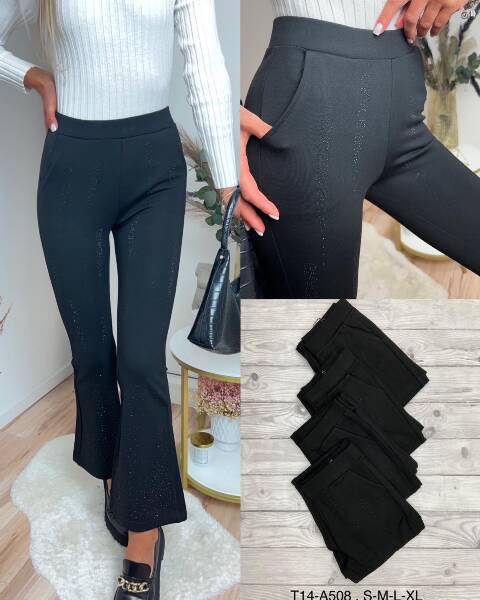 Spodnie damskie 2414 1 kolor S-XL