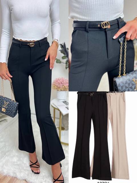 Spodnie damskie 2416 1 kolor S-XL