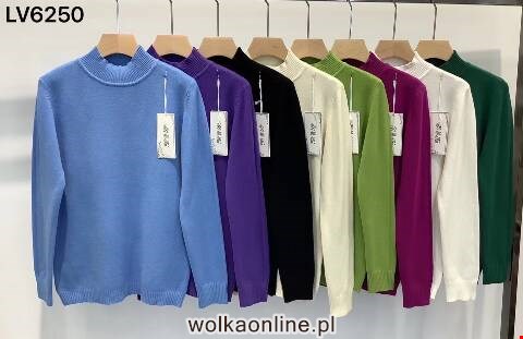 Sweter damskie LV6250 Mix kolor M-2XL