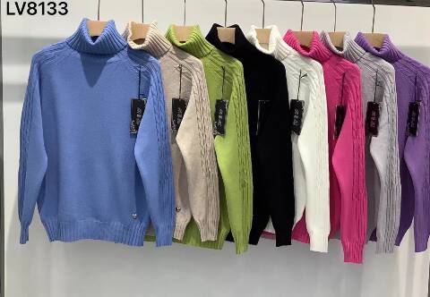 Sweter damskie LV8133 Mix kolor M-2XL 1