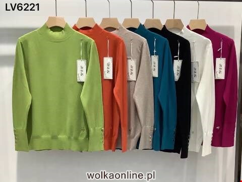 Sweter damskie LV6221 Mix kolor M-2XL