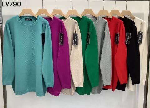Sweter damskie LV790 Mix kolor L-3XL