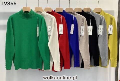 Sweter damskie LV355 Mix kolor M-2XL