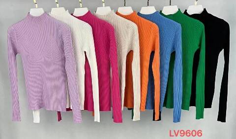 Sweter damskie LV9606 Mix kolor S-XL