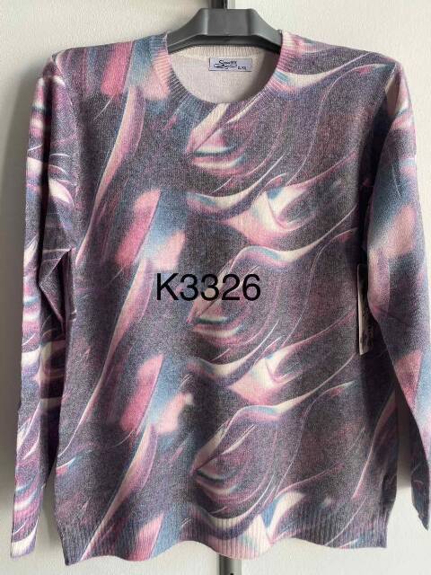 Sweter damskie K3326 Mix kolor M-2XL