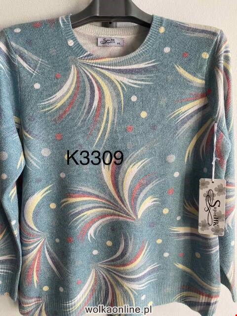 Sweter damskie K3309 Mix kolor M-2XL