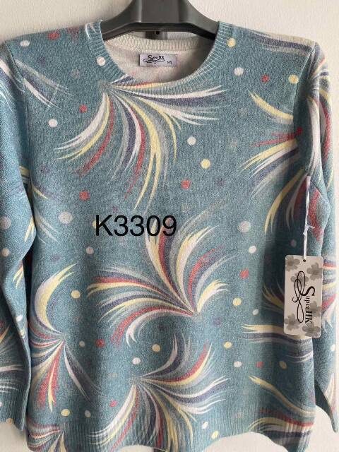 Sweter damskie K3309 Mix kolor M-2XL 1