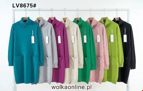 Sukienka damskie LV8675 Mix kolor L-3XL