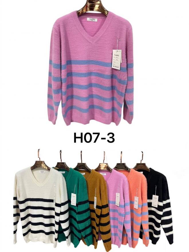Sweter damskie H07-3 MIX KOLOR  M-2XL