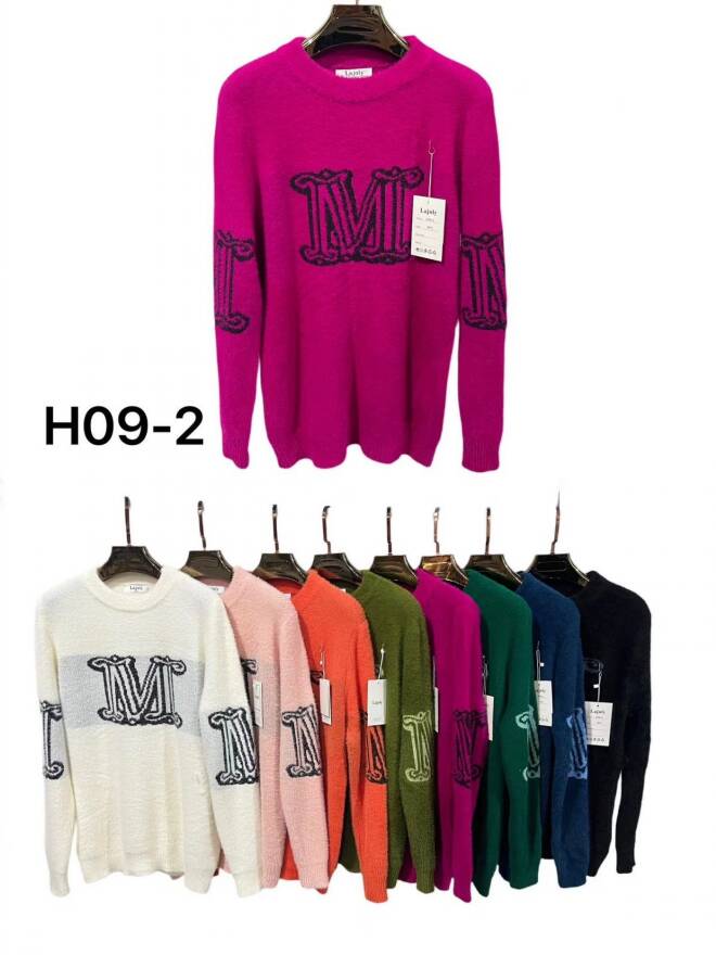 Sweter damskie H09-2 MIX KOLOR  M-2XL 1