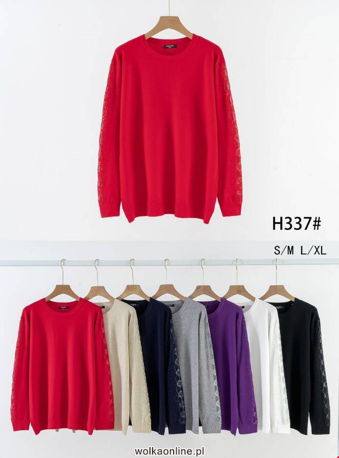 Sweter damskie H337 MIX KOLOR  S/M-L/XL