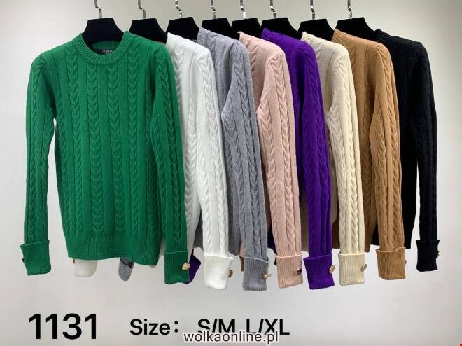 Sweter damskie 1131 MIX KOLOR  S/M-L/XL