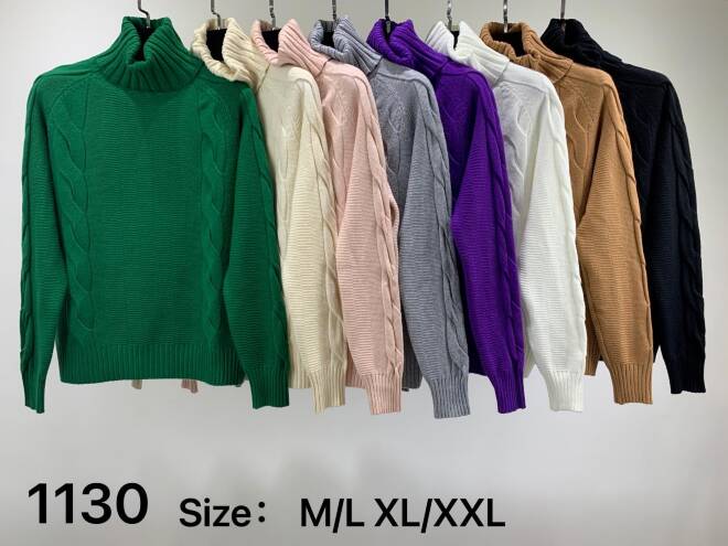 Sweter damskie 1130 MIX KOLOR  M-2XL 1