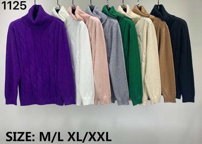 Sweter damskie 1125 MIX KOLOR  M-2XL 1