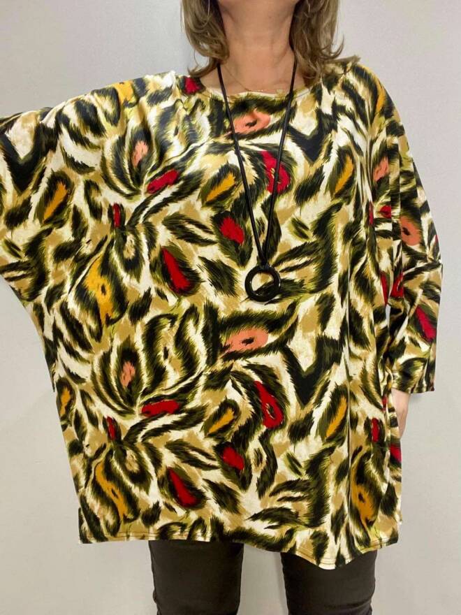 Tunika damskie 2675 1 Kolor  Standard