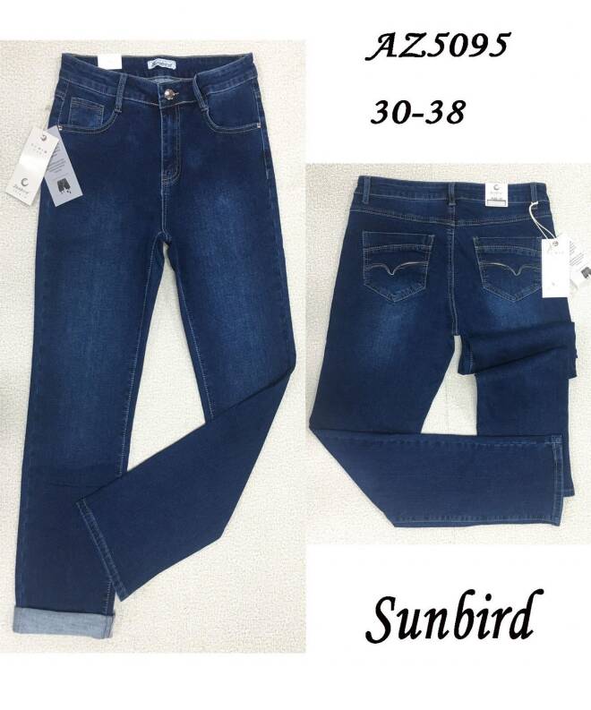 Jeansy damskie AZ5095 1 kolor  30-38 1