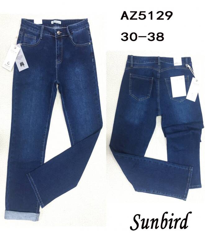 Jeansy damskie AZ5129 1 kolor  30-38