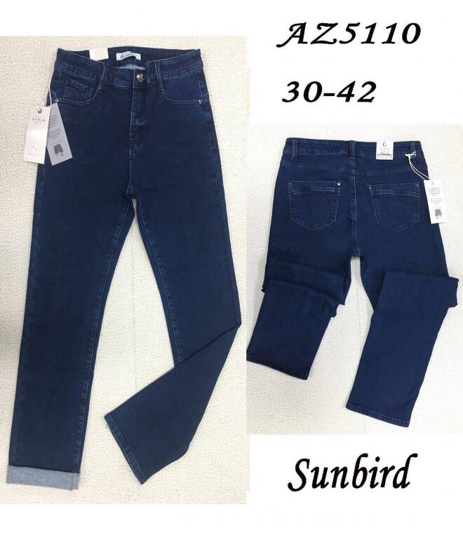 Jeansy damskie AZ5110 1 kolor  30-42